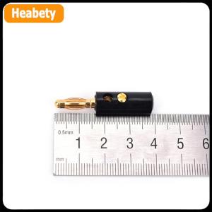 【2-3 ngày giao hàng】 10 cái lốc âm thanh loa vít chuối vàng tấm Phích cắm kết nối 4mm