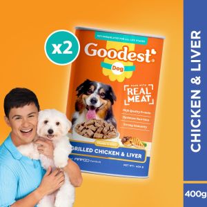 Goodest Dog Wet Canned Grilled Chicken and Liver (400g)