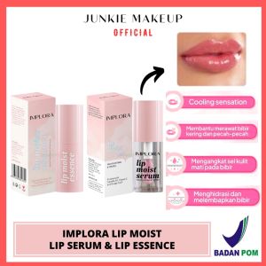 𝗝𝗨𝗡𝗞𝗜𝗘 𝗠𝗔𝗞𝗘𝗨𝗣 -Lip Moist Essence Moisturiszing Lip Serum Pencerah Bibir Dan Merawat Bibir Kering