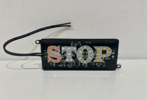 Lampu LED STOP Kedip Strobo Flash Kedap Kedip Blitz DC 12 Volt-24 Volt Motor Mobil Truk DC 12V-24V