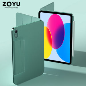 ZOYU Ốp iPad Ốp Thông Minh Từ Tính Cho iPad Thế Hệ Thứ 10 10.9 Inch 2022 iPad 2022 M2 Pro 11 Inch iPad Pro 11 2020 2021 Pro 12.9 Ốp Lưng Thông Minh Hỗ Trợ Ghép Nối & Sạc Bút Apple Ốp Lưng Tự Động Ngủ/Thức ốp Đứng Gập Ba Có Khóa Ốp iPad 2022