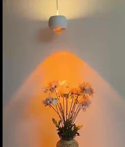 SXH Sunset-themed chandelier for the entryway creating a sunset atmosphere artistic lighting that can be adjusted in height a high-end bedside lamp for the bedroom