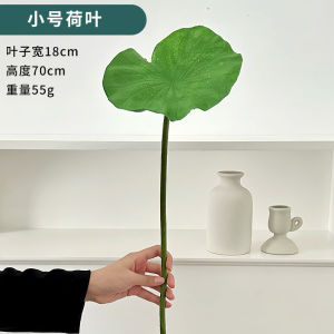 ดอกบัวตกแต่งดอกไม้ประดิษฐ์ใบบัวห้องนั่งเล่นบ้านการจัดดอกไม้ประดับอุปกรณ์ประกอบฉากการถ่ายภาพดอกไม้ปลอม