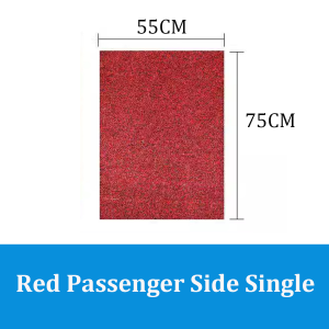 Waterproof Carpet Car Mat For Driver Floor Liners Automotive Silk Loop Easy To Clean Trimmable Durable Foot Pad
