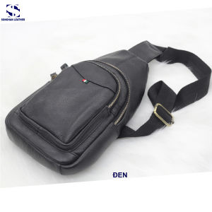 [FREESHIPMAX] Túi đeo chéo da bò thật cao cấp Songhan Leather túi nam đeo ngực bảo hành 12 tháng Songhan Leather
