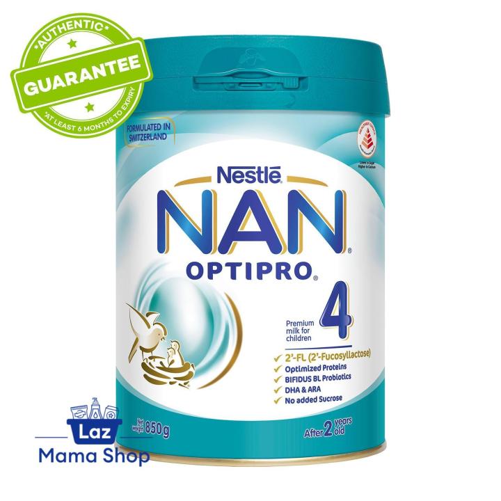 Nestle NAN Optipro Stage Growing Up Milk Formula 850G From