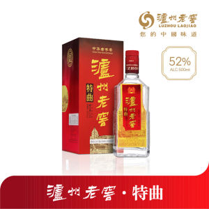 Luzhou Laojiao Tequ Chinese Baijiu Alcohol 52% 500ml Kaoliang Liquor Sorghum Spirit