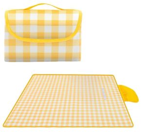 T2P Large Waterproof Picnic Mat 200 by 200cm Leisure Sheet for 6 to 8 People Ultralight Foldable