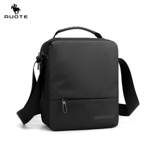 AUOTE Mens Shoulder Bag Waterproof Messenger Bag Travel Bag Business Bag Large Capacity Handbag Lightweight Casual Bag Fashion Leisure Sport Street Bag for College Student