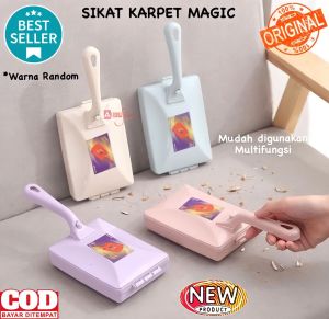 ( BISA COD ) PROMO Sikat Karpet Magic Serbaguna / Sikat Sapu Pembersih Kotoran Kasur dan Sofa / Sikat Multifungsi Serbaguna / Sikat Portable / Sikat Karpet Ajaib 3in1 Serbaguna Gagang Sikat Karpet Sofa Alat Pembersih Kotoran Debu Fleksible