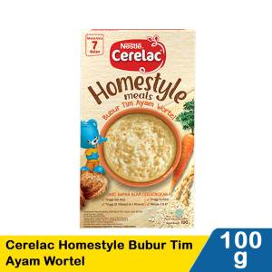 NESTLE CERELAC HOMESTYLE  BUBUR 6BLN+/TIM 8BLN+ 120GR