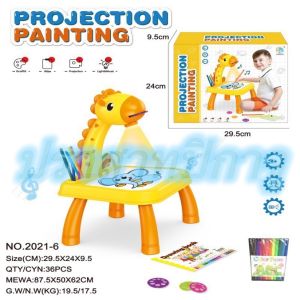 สินค้าคงคลังในประเทศไทยเด็กโปรเจคเตอร์กระดานวาดภาพของเล่นกวางภาพวาดตารางมัลติฟังก์ชั่กระดานวาดภาพเด็กกวางตารางฉายภาพวาดตารางภาพ