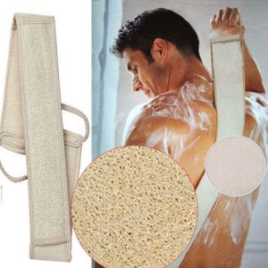 YOUYO Household Invigorate Skin Deep Clean Natural Exfoliating Loofah Bath Strap Massage Brush Shower Brush Back Scrubber