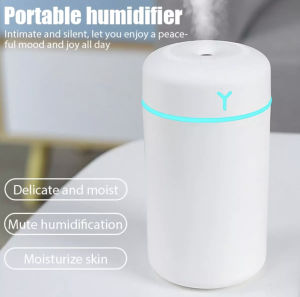[SG STOCK] Portable 420ml Air Humidifier Aroma Oil Humidificador for Home Car USB Cool Mist Sprayer with Colorful Soft Night Light Purifier