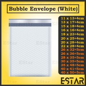 1 Carton Bubble Envelope Parcel Bag Courier Bag With Bubble Wrap Bubble Mailer Envelope Bubble Bag Flyers BE04