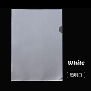 10 PCS L Shaped Folder Clear File Folder A4 Size/File protection cover