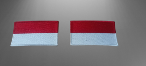 Patch Bordir Bendera merah putih