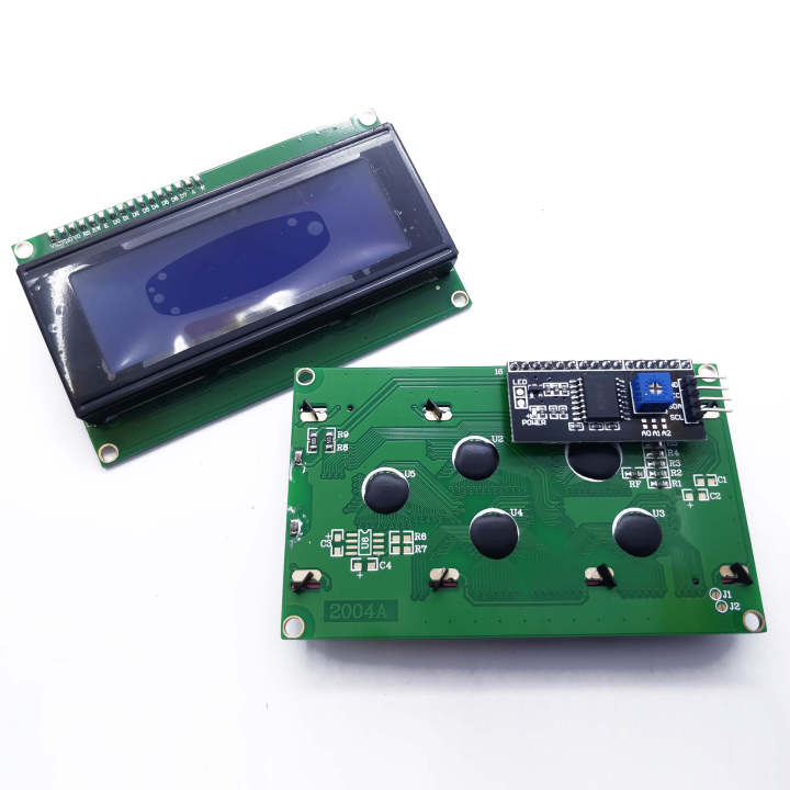 LCD 20x4 i2c Blue 2004+IIC/I2C 20x4 LCD Display Module blue screen ...