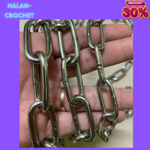 sợi dây xích dày 3mm4mm5mm chất liệu inox không rỉ