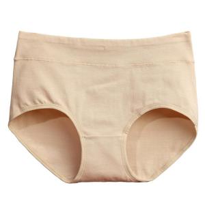 Mid-Waist Pure Cotton Cherish Panty Women underwear Cotton Fabric Elastic Design Ladies Cotton Panties