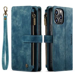 Cross-Border Application iPhone14Pro Samsung phone case S22 Flip-cover card wallet with double-layer shockproof case