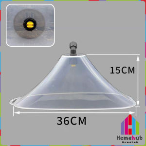 HB Misting Spray Nozzles Windproof Plastic High Pressure Misting Nozzle with Hood Sector