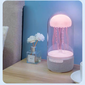 Loa bluetooth mini K19 nghe nhạc hay có đèn led hình con sứa biển