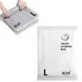 LUXEMO 2Pcs Dustproof Hand Roll Vacuum Bags Space Saver Reusable Vacuum Compression Bag High Quality Portable Luggage Vacuum Storage Bag for Travel. 