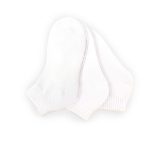 citykids plain quarter socks halfterry pack of 3