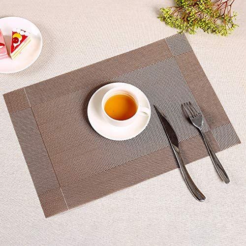 Placemat Table Place Mats for Kitchen Dining HeatResistant AntiSkid