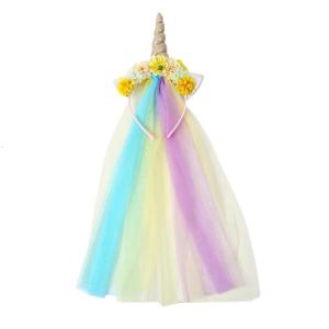 Sừng thời trang bờm tóc tóc nhiều màu trang trí công cụ tạo kiểu tóc cho đạo cụ chụp ảnh người lớn trẻ em