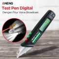COD ANENG Test Pen Digital Multimeter Voice Broadcast VC1019 / Obeng tespen listrik paling bagus kuat cek kabel putus tes pen bunyi canggih multifungsi pendeteksi / alat deteksi kabel listrik putus / tespen listrik cek kabel putus bunyi. 