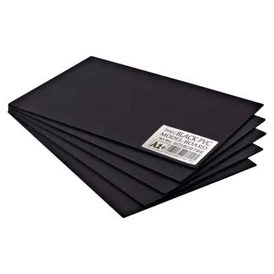 [WETAS] A1 A2 BLACK PVC Model Board Modelling board For Architectural Model Making PVC Board Art Board -Thickness 3mm