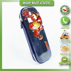 Hộp Bút 3D Trong Suốt Dễ Thương