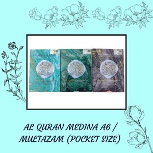 Al Quran Multazam A6 Waqaf & Ibtida/ Pocket Size (Terjemahan dan Tajwid Berwarna)