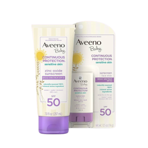 Aveeno Sunscreen with Broad Spectrum SPF 50 Sunscreen for Baby or Kids