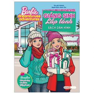 Barbie Dreamhouse Adventures: Giáng Sinh Lấp Lánh (Sách Dán Hình)