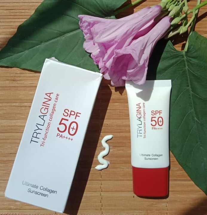  TRYLAGINA Ultimate Collagen Sunscreen SPF50 PA 1 25g 