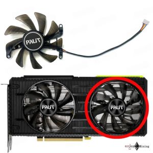 พัดลมการ์ดจอ PALIT RTX 3050 3060 3060ti 8GB Dual OC graphics card cooling fan
