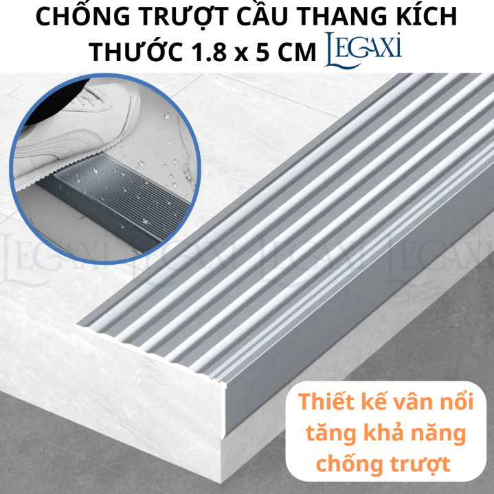 Nẹp Nhôm Chống Trơn, Cầu Thang Chữ L Chống Trượt, Té Ngã Dùng Cho ...