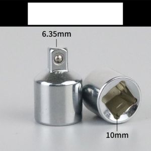 LITUILI 1/4 1/2 3/8 CR-V Impact Socket Adaptor Drive Socket Sleeve Adapter Ratchet Socket Adapter Ratchet Wrench Socket Converter Sleeve Head Adapter Socket Wrench Adapter Socket Connector