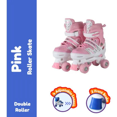 (Free Bag) Reservedmart Kids Inline Skates Roller Skate Shoes light skate shoe Hand Carry Bag Budak Kasut Roda Outdoor - R442