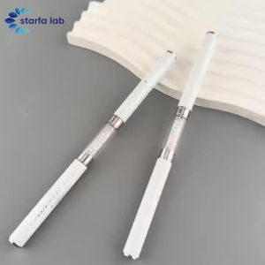 Starfa 1 Cọ Gel Xây Dựng Hai Đầu Cọ Vẽ Móng Tay Dùng Cho Polygel Cọ gel hai đầu lông cọ làm từ sợi nylon cán bằng ống đồng dùng cho gel tạo hình gel cứng polygel trang trí móng và sử dụng trong các tiệm làm móng.