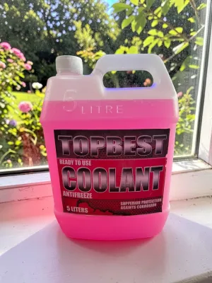 TOPBEST COOLANT ANTI FREEZE READY TO USE