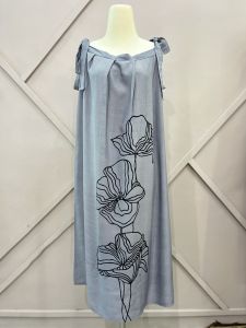 Stylecollectionku - Daster Bunga Kencana Tali Pundak Jumbo LD 120cm