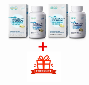 Atomy Alaska E-Omega 3 艾多美 阿拉斯加深海鱼油 (550mg*180 Soft-Gels)