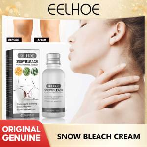 Eelhoe Body Whitening Cream Underarm Lightening Moisturizing Bleaching Body Areas Melanin Snow Body Whitening Bleach Cream Brighten Underarm Elbow Knees Joint Removal Body Parts Dark Spots Melanin Snow Bleach Cream