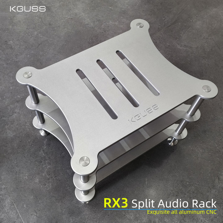 KGUSS RX3 split audio equipment Rack Exquisite all aluminum CNC process ...