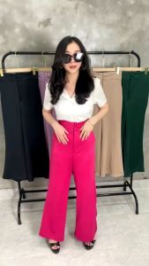 Gystore Thalita Button Celana Cutbay Wanita