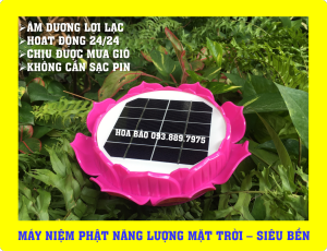 ✅Siêu Bền ✅ Máy Niệm Phật Năng Lượng Mặt Trời -Hàng Cao Cấp- Có sẵn 29 bài Niệm Phật